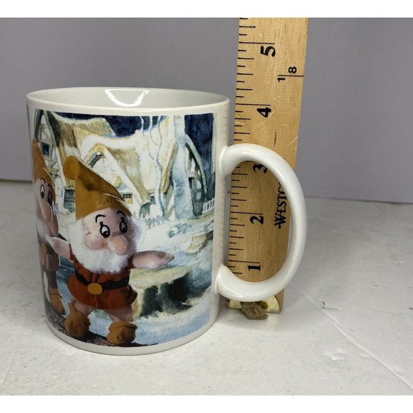 Disney 7 Dwarfs Mini Bean Bag Plush Ceramic Coffee Mug EUC - Picture 5 of 8